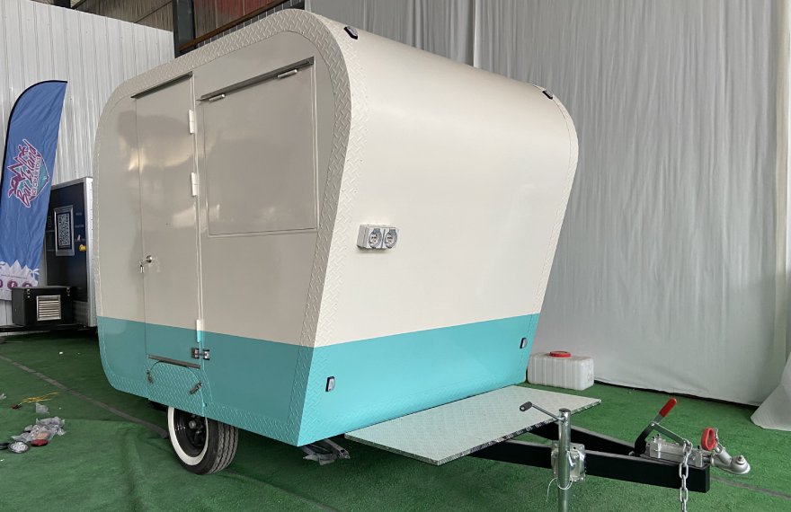 custom smoothie trailer for sale